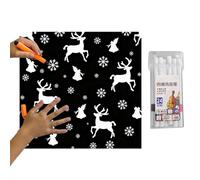 Coperta da pittura fai da te con imbroglioni, con decorazione a matita colora le tue coperte, coperte auto-pittura, disegno personalizzato creativo progetto artistico coperta per divano H-eim