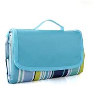 Coperta da spiaggia leggera pieghevole impermeabile e resistente alla sabbia for campeggio, parchi e attività di picnic(D,100x150cm)