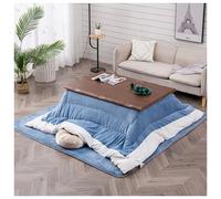 Coperta da tavolo con riscaldatore elettrico per la casa, set da tavolo da pavimento futon per mobili giapponesi, stufa riscaldata tatami per camera da letto, tavolino da caffè in legno per scaldapied