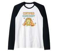 Coperta da tè certificata Homebody Frog Cozy Maglia con Maniche Raglan