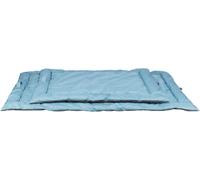 Coperta da viaggio Samoa Classic 120 × 80 cm blu ghiaccio/grigio