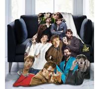 Coperta David Tennant morbida e confortevole coperta per decorare divano, ufficio, auto, casa, campeggio, yoga, viaggi, decorazione da spiaggia, idea regalo, 203,2 x 152,4 cm