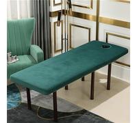 Coperta Del Lettino Per Massaggi Con Foro Per Il Viso Coperta Lavabile Del Lettino Per Massaggi Spa Per Il Lettino Per Massaggi Di Bellezza Coperta Del Lenzuolo Per Tatuaggi (80x190cm,Verde)