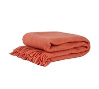 Coperta di lana Byon Throw Franca coperta rosa 70 x 130 cm