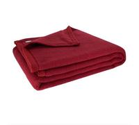 Coperta Di Lana Matrimoniale Somma Daisy Colore Bordeaux