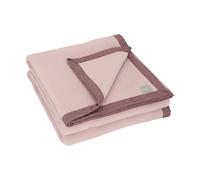 Coperta di Lana Merinos Matrimoniale SOMMA ORIGAMI Rosa Antico