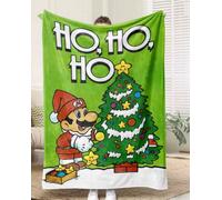 Coperta Di Natale Natalizia Plaid Mario Bros Topolino Minnie Disney Mickey Mouse