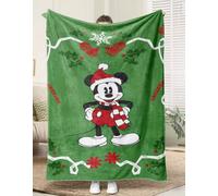 Coperta Di Natale Natalizia Plaid Mario Bros Topolino Minnie Disney Mickey Mouse