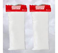 Coperta di neve finta super realistica per interni. Neve soffice simile al cotone di 2,8 m per la decorazione invernale del presepe e per un fac