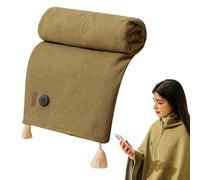 Coperta di tiro riscaldato - Caldo tiro elettrico accogliente, strumento elettrico invernale | Presentata riscaldata in pile di peluche, divano di tiro riscaldante rapido, piumino per camera da letto,