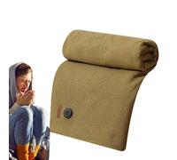Coperta Di Tiro Riscaldato Indossabile | Sfoglio Riscaldato Per Pelle Morbida | Avvolgimento Sicuro, Caldo Portatile, Accessorio Di Viaggio, Comfort In Campeggio Per Uso Domestico E Copertura Elettric