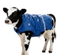 Coperta Di Vitello | Cappotto Per Il Bestiame Antivento Con Protezione Del Ventre | Coperchio Di Riscaldamento Regolabile Per Bestiame | Fornitura Agricola Durevole Per Meteorologie Per Traspo