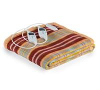 Coperta Elettrica Elettrocoperta Matrimoniale in Misto Lana Scozzese