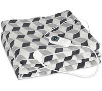COPERTA ELETTRICA KLARSTEIN Dr Watson XXL, bianco, grigio e nero, 200 x 180 cm