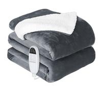 Coperta Elettrica Matrimoniale, Termocoperta Matrimoniale 180 x 130 cm, 6 Livell