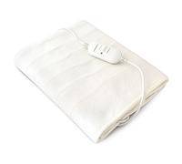 Coperta elettrica scaldaletto MAX riscaldante singolo 150 x 80 cm colore bianco