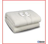 Zephir Termocoperta elettrica in lana sintetica con controllo sicurezza e comfort - CONFEZIONE: 1 pz., Numero Posti: 2 Piazze