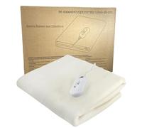 Coperta Elettrica Termica in Poliestere Coprimaterasso Scaldaletto Elettrico con Telecomando 3 Livelli Termocoperta Scalda Letto 3 Impostazioni Calore 150 x 80 cm Letto Singolo