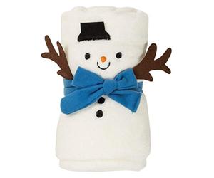 Coperta Ellepi pupazzo di neve 80x100 bambino