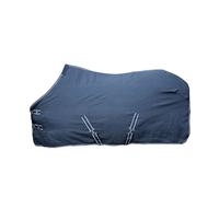 Coperta estiva da box in tessuto liscio con sottocoda modello Florida Hkm Sports