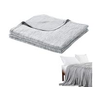 Coperta estiva leggera, coperte ghiacciate | Coperte leggere per l'uso per tutte le stagioni | Coperte sottili, leggere e fredde per dormire, dissipazione rapida del calore per le persone