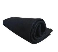 Coperta for saldatura Ignifuga Feltro di carbonio Tappetino for e cuscinetto Tessuto ignifugo Scudo termico for brasatura Stufa Stoppino Riparazione auto per Grill, Stufa, Saldatori(50x50cm)