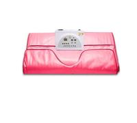 Coperta for sauna a infrarossi lontani 2 zone, coperta for sauna FIR for la perdita di peso for la forma del corpo di sicurezza, fitness dimagrante for le donne ,Sessioni di sauna a casa(Pink)