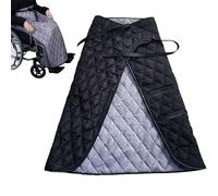 Coperta For Sedia A Rotelle For La Parte Inferiore Del Corpo, Copertura For Sedia A Rotelle Lunga For Adulti, Copertura Comoda For Sedia A Rotelle, Copertura Antipioggia For Sedia A Rotelle(Black)