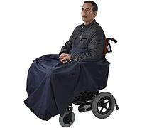 Coperta for sedia a rotelle, invernale for adulti, poncho for sedia a rotelle Caldo peluche antivento, accogliente, copre le gambe e la parte inferiore del corpo