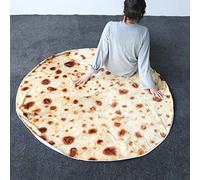 Coperta Gigante a Forma di Burrito con Tortilla Morbida e Confortevole, Novità in Soffice Peluche per Bambini e Adulti