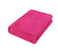 Coperta grigia per divano, coperta in tinta unita, morbida, per bambini, 50 x 70 cm, coperta per traslochi (taglia unica)