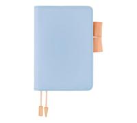 Coperta Hobonichi Techo A6 Planner - Colori: Polvere Blu Shell (Dimensioni Originali, Solo Copertina)