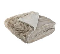 Coperta Home ESPRIT Beige 220 x 240 x 1 cm