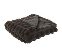 Coperta Home ESPRIT Marrone 220 x 240 x 1 cm