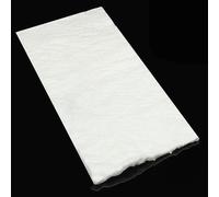 Coperta ignifuga in cotone, isolamento ad alta temperatura, tessuto in fibra ceramica di silicato di alluminio bianco, refrattario, resistente al fuoco(3x300x1400mm)