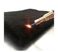 Coperta Ignifuga Per Saldatura Rinforzata, Spessore 5 Mm, Coperta Antincendio, Cuscinetto Isolante Termico In Feltro Di Carbonio, Per Saldatura, Brasatura E Stagnatura(10mm-30x30cm)