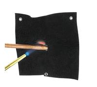 Coperta ignifuga, resistente al fuoco, coperta isolante ignifuga, 12 x 12 pollici, resistente al fuoco, per protezione dei tubi, copertura antincendio per isolamento termico e protezione dalla fiamma