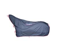 Coperta impermeabile da paddock con cappuccio e lacci per chiusura Protech