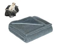 Coperta impermeabile for coppie, coperta impermeabile for animali domestici, coperta antimacchia Love for Couples Bed Intimacy, coperta impermeabile soffice e accogliente(Gray,40*57in/100*145cm)