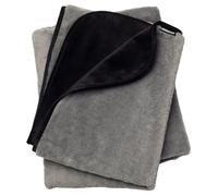 Liberator Fascinator Fur Throw Grey