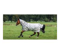 Coperta impermeabile per cavalli con copricollo Bucas Sun Shower Argenté 125 cm