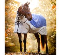 Coperta impermeabile per cavalli Horseware Rambo Autumn Series 100g Bleu 130 cm