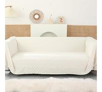 Coperta impermeabile per divano, grande, 180 x 340 cm, in poliestere, protezione per mobili da 1-4 posti, elegante fodera per soggiorno, adatta agli animali domestici