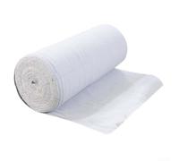Coperta in fibra di ceramica da 2 mm, resistente al calore, foglio isolante ignifugo per contenitore per condutture per forni ad alta temperatura, 1260 ℃ (1 m* 1 m)