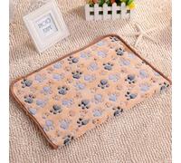 Coperta in flanella/pile per cuccia cani e gatti - Plaid impronte zampe
