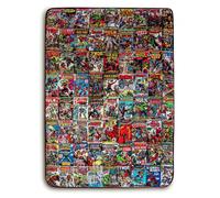 Coperta In Fleece Sherpa Oversize Marvel Comics | 54 X 72 Pollici