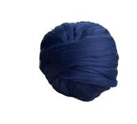Coperta in lana super spessa 8 cm tessuta a mano, sciarpa e cuscino a forma di nido for gatti - 500 g, accessorio in lana accogliente(Dark Blue)