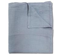 Coperta in mussola Sleezzz® blu 150 x 200 cm, blau