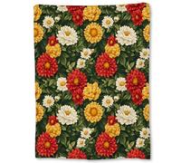 Coperta in Peluche Beautiful Flower Coperte Traspiranti Coperta di Flanella Morbido Copriletto per Divano Quattro Stagioni Camera da Letto L