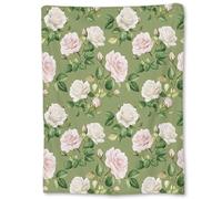 Coperta in Peluche Pretty Flower Beautiful Flower Copriletto Durevole Coperta di Flanella Morbido Blanket per Quattro Stagioni Ufficio Camera da Letto L